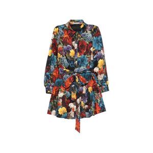 Alice+Olivia Women Printed Shirtdress